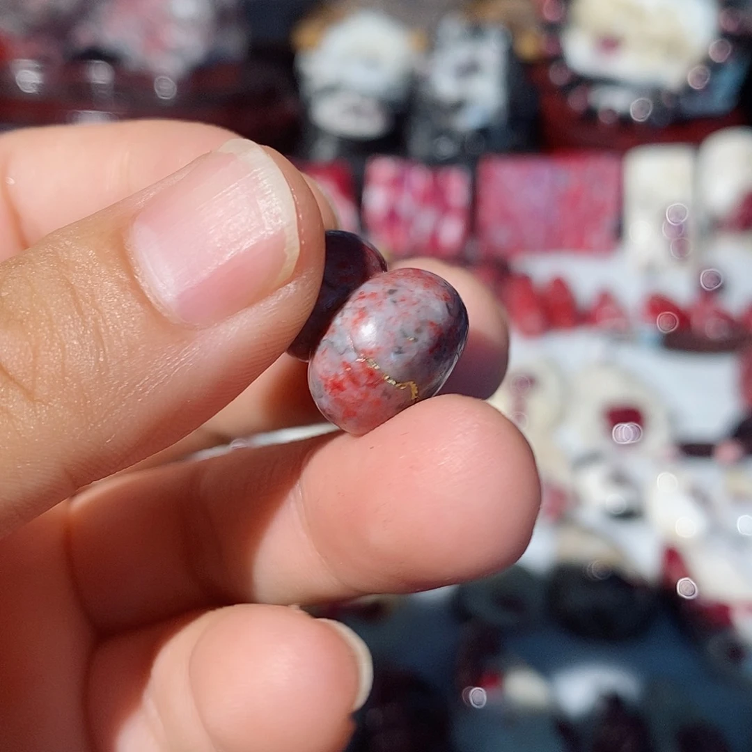 天然辰砂原石葫芦