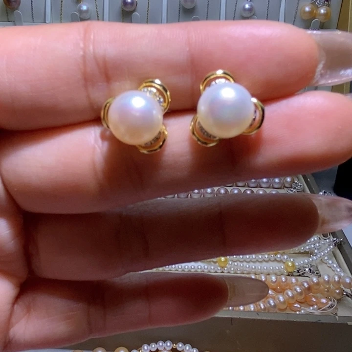 耳饰淡水珍珠未镶嵌