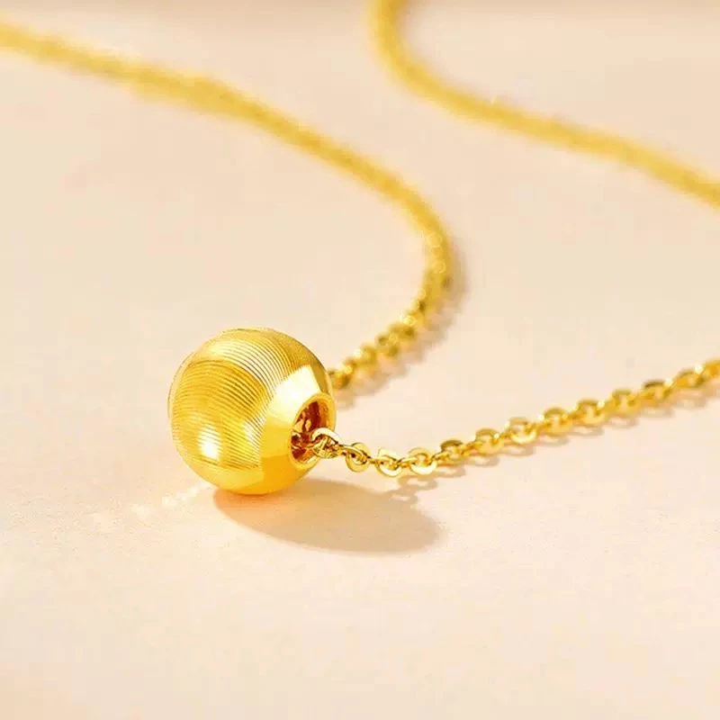 钛钢项链 转珠项链时尚锁骨链X-38