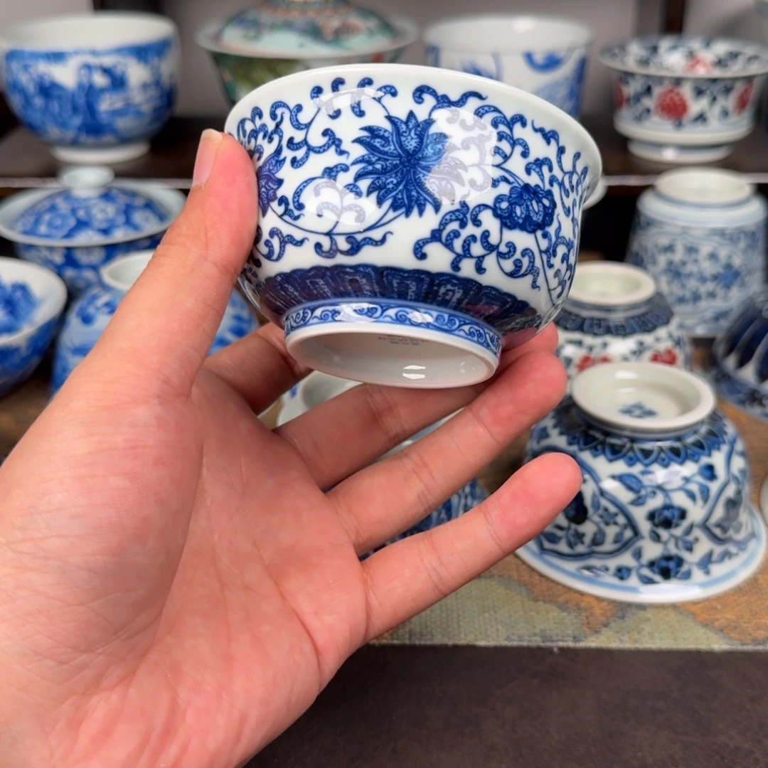 现代手工手绘茶器微瑕福利