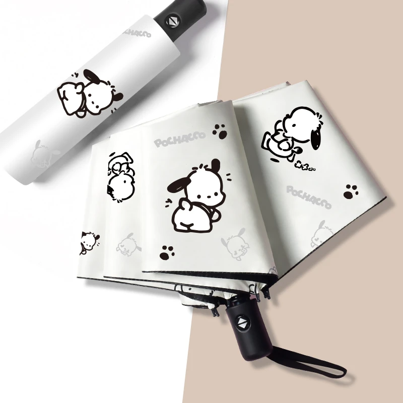 雨伞可爱狗折叠便携晴雨两用遮阳伞防紫外线男女学生大号太阳伞