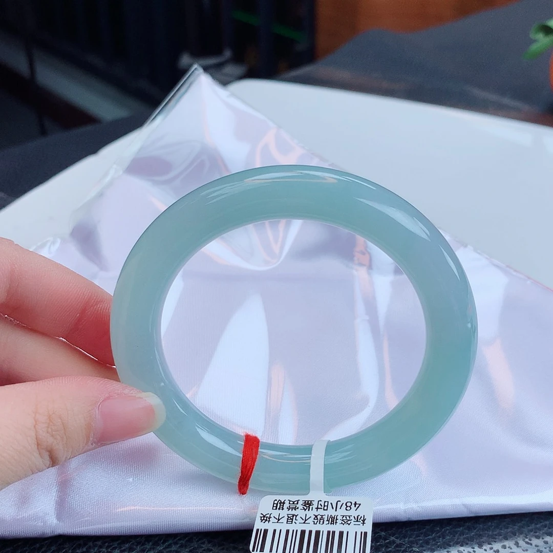 翡翠手镯未镶嵌缅甸天然翡翠a货