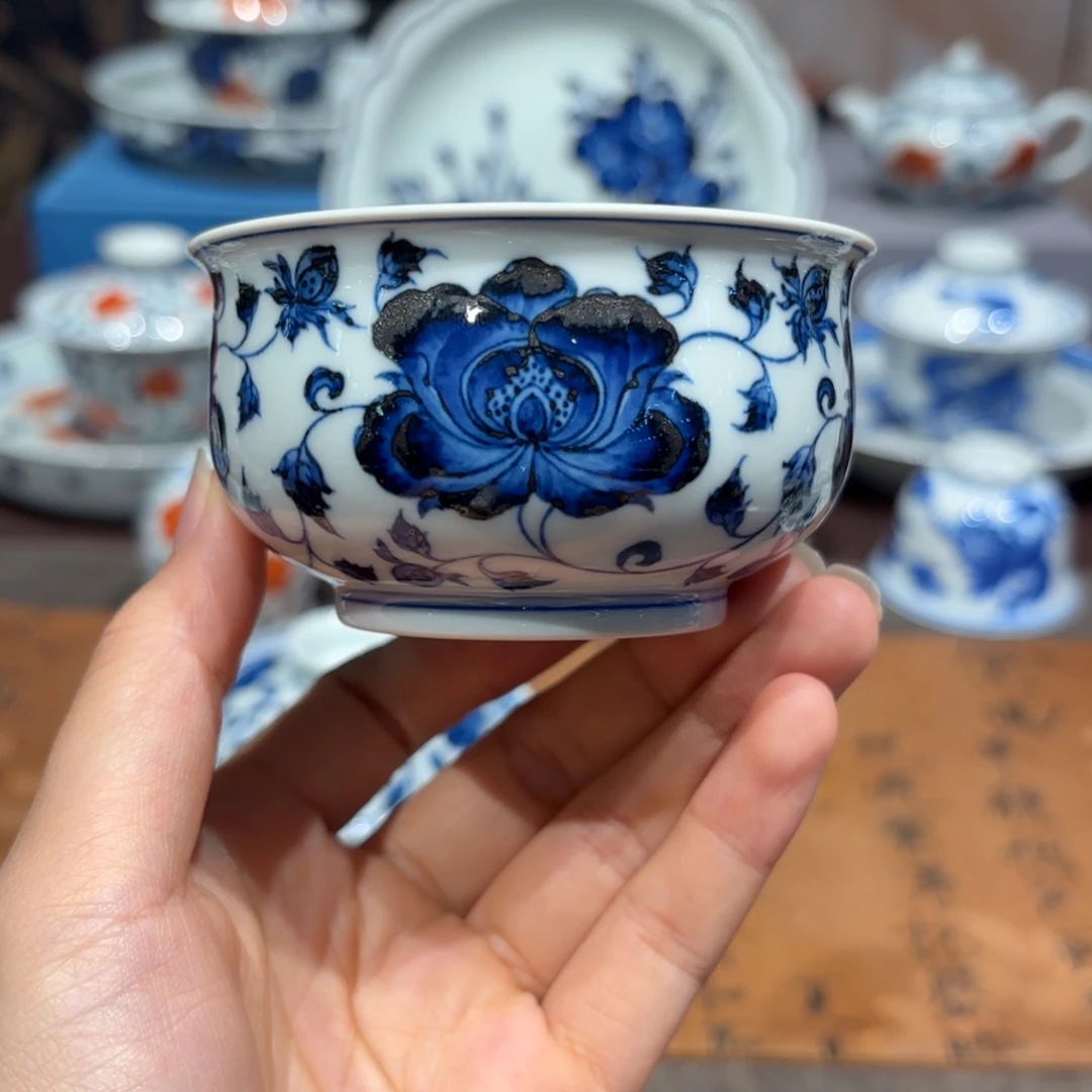 手工手绘陶瓷茶具