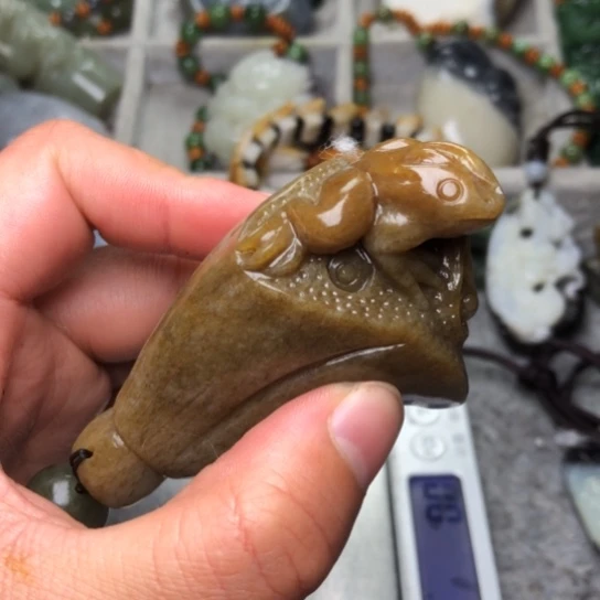 和田玉把件未镶嵌