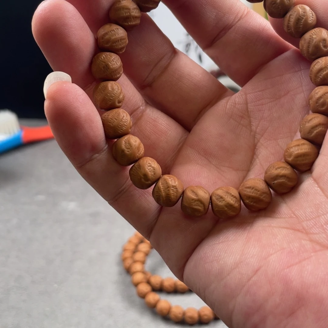 猴头核桃手串半全品冠山
