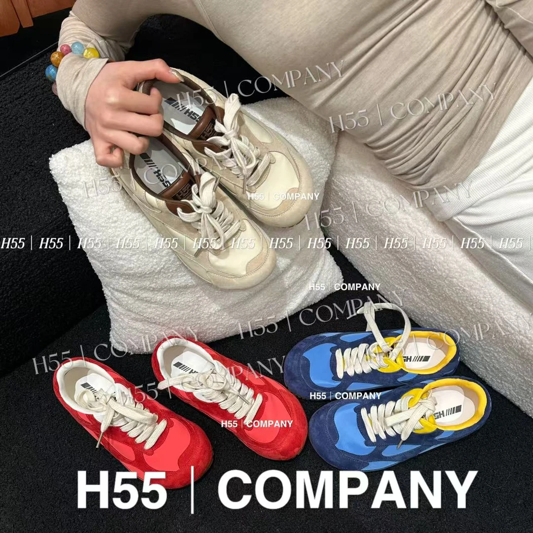 【奈斯专属】H55歪头维米尔-夏季艺术系网纱内增德训鞋4.7cm19-2456