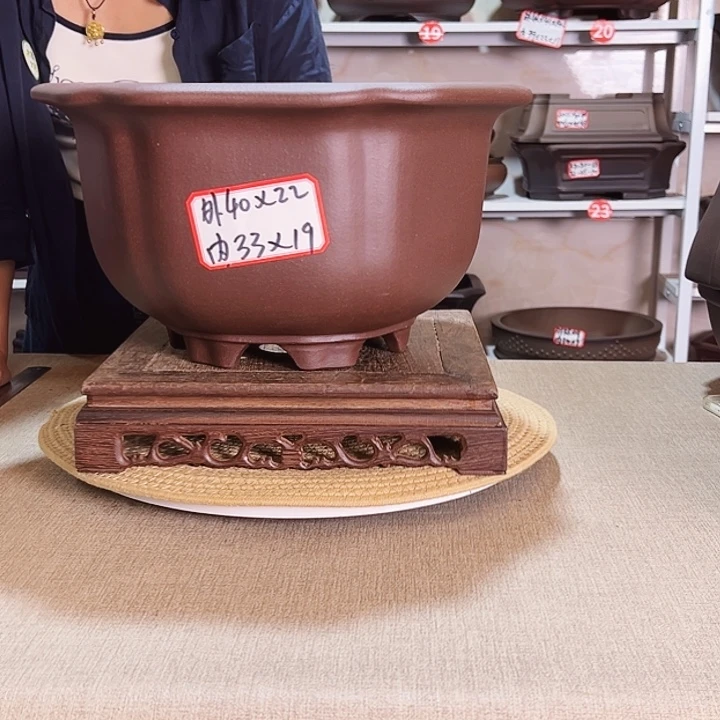 紫砂花盆紫砂花盆