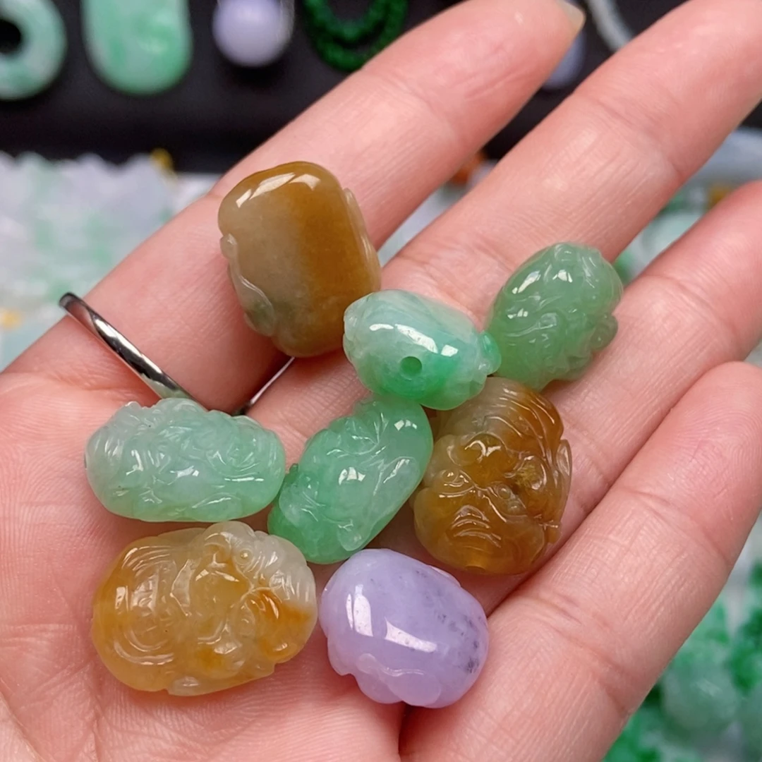 ****竹翡翠未镶嵌吊坠(不含链)