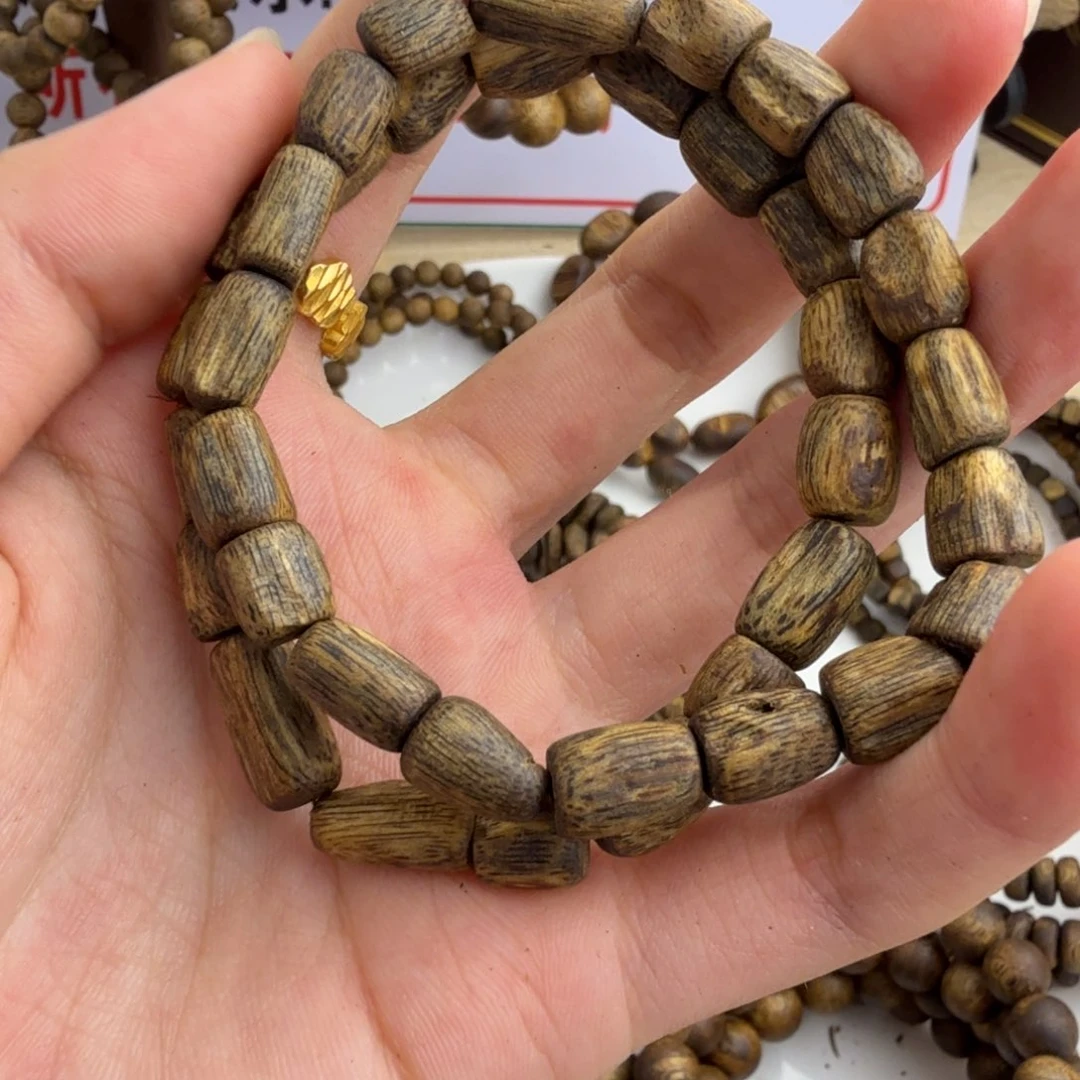 沉香香囊沉香木奇楠沉香随形单圈