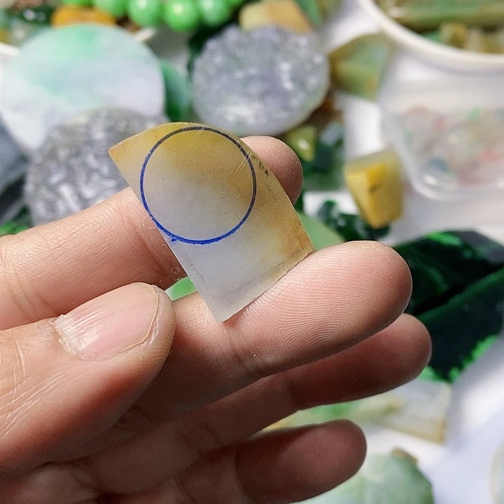 翡翠散珠天然翡翠A货