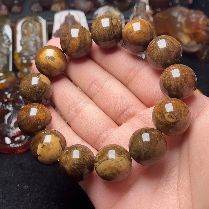 琥珀未镶嵌颈饰18➕根珀89