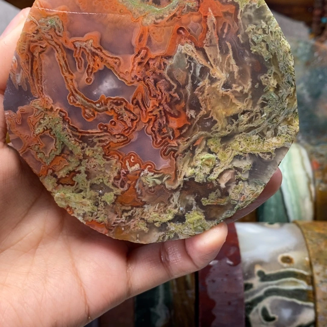 定制玛瑙心*雁玛瑙手镯68圈口