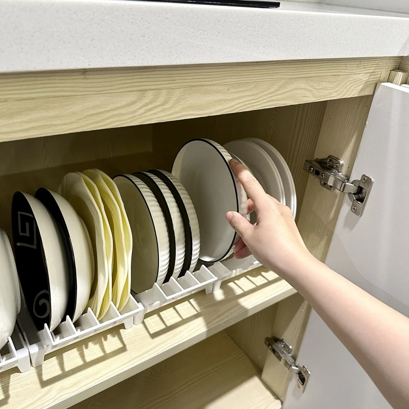 拾物造家厨房立式碗碟收纳架橱柜内置分隔水槽台面碟柜沥水置物架