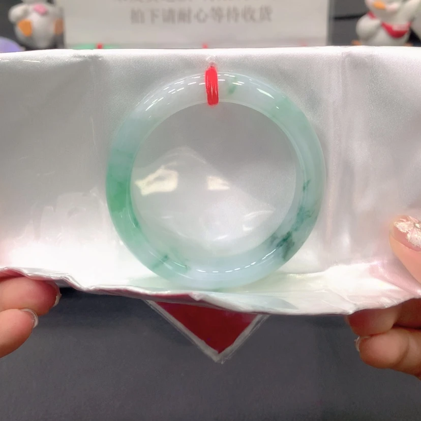 【闪购商品】翡翠手镯未镶嵌53正10号链接