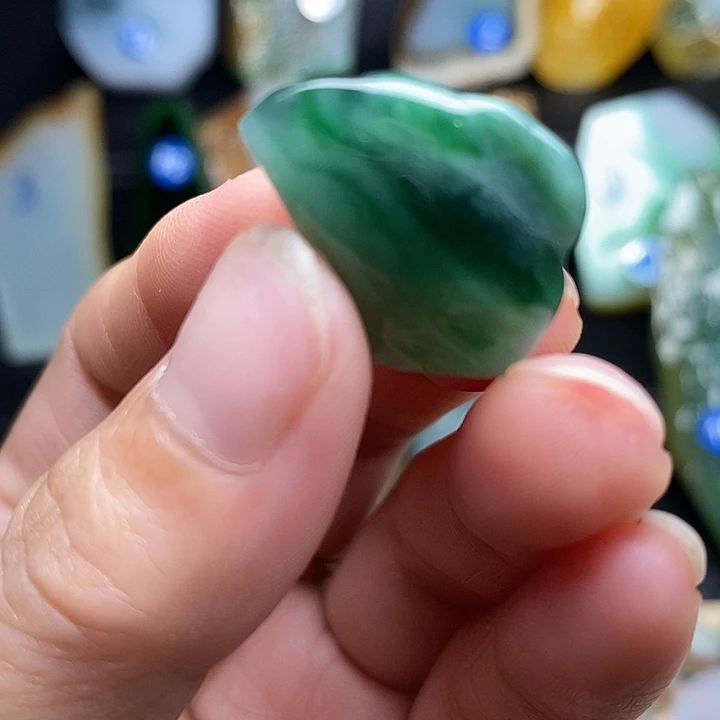 定制翡翠未镶嵌天然缅甸翡翠定制