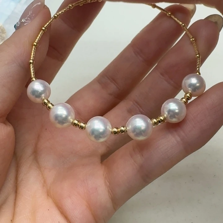 海水珍珠手镯未镶嵌