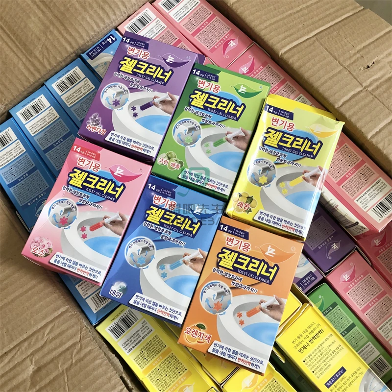 外单 马桶清洁凝胶除臭清香去异味花朵凝胶