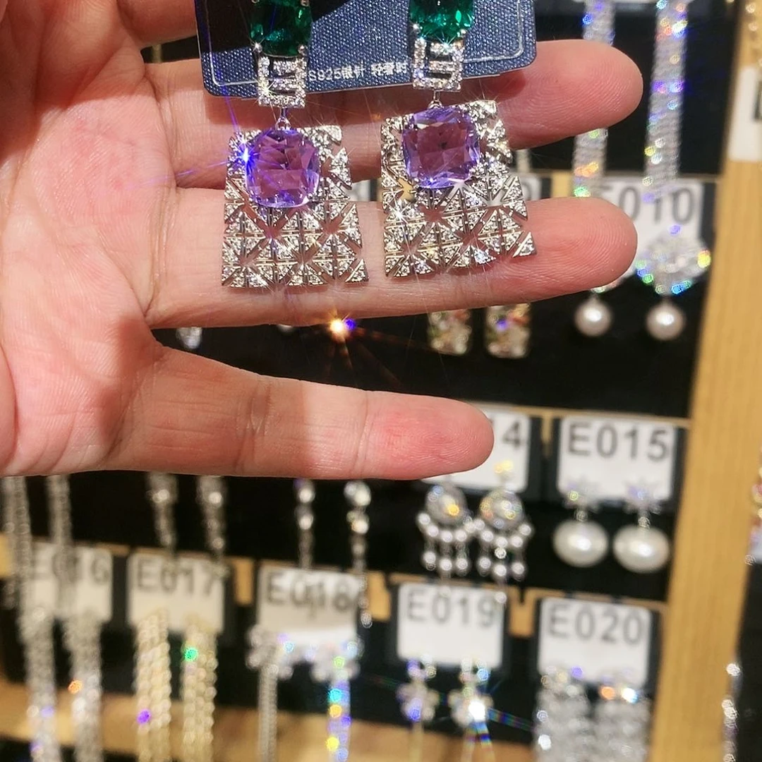 【闪购商品】纯铜925银锆石