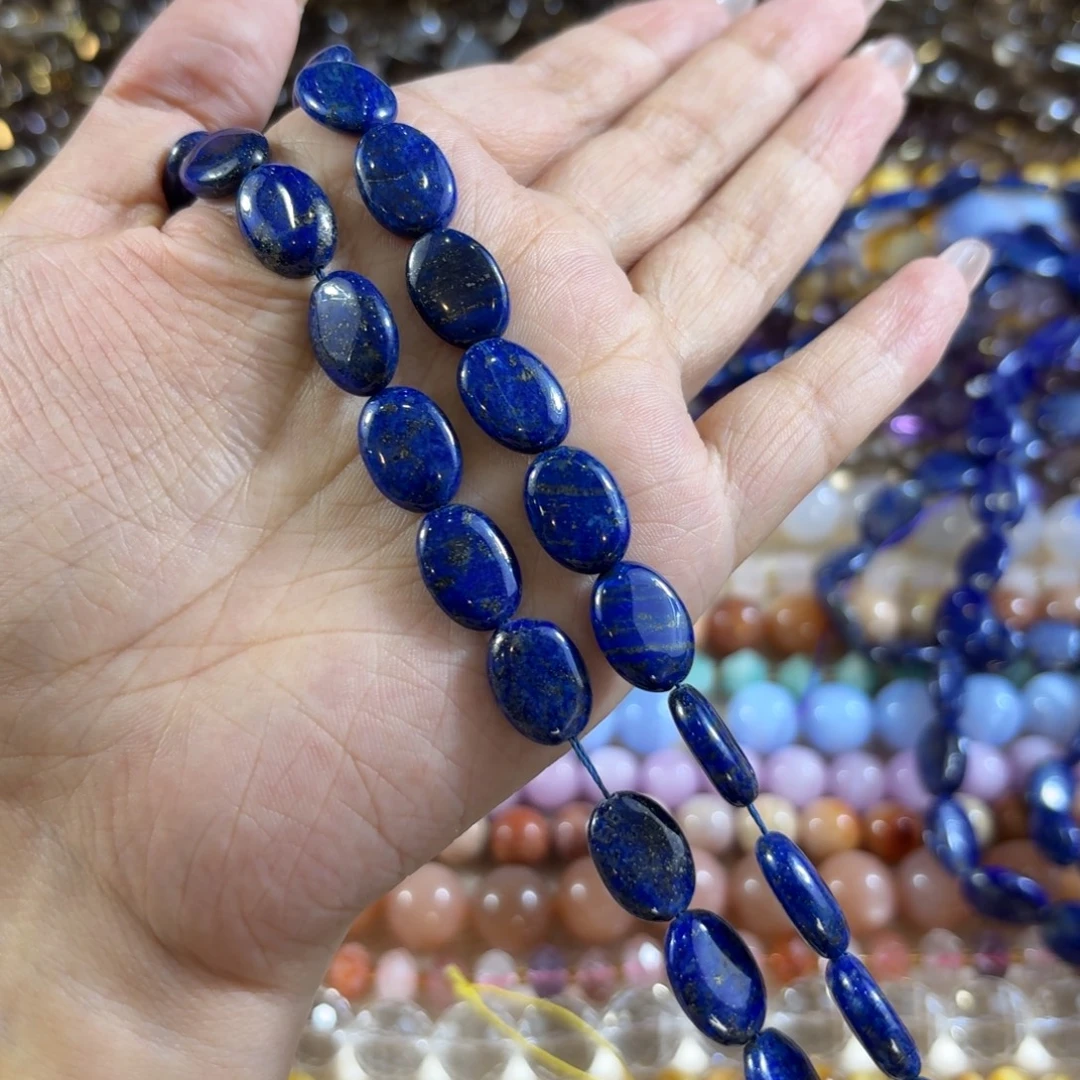 玛瑙/玉髓未镶嵌珠宝半成品天然青金片片卡10