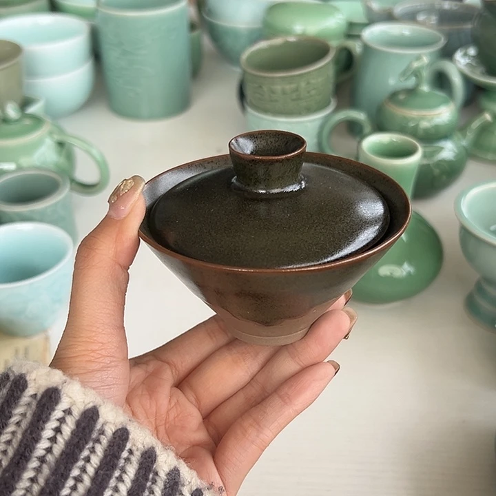 小米茶器龙泉青瓷