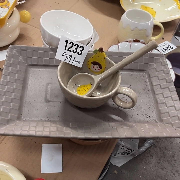 瓷微瑕外贸餐具1233
