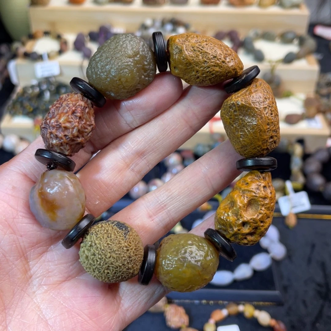 玛瑙/玉髓未镶嵌手链