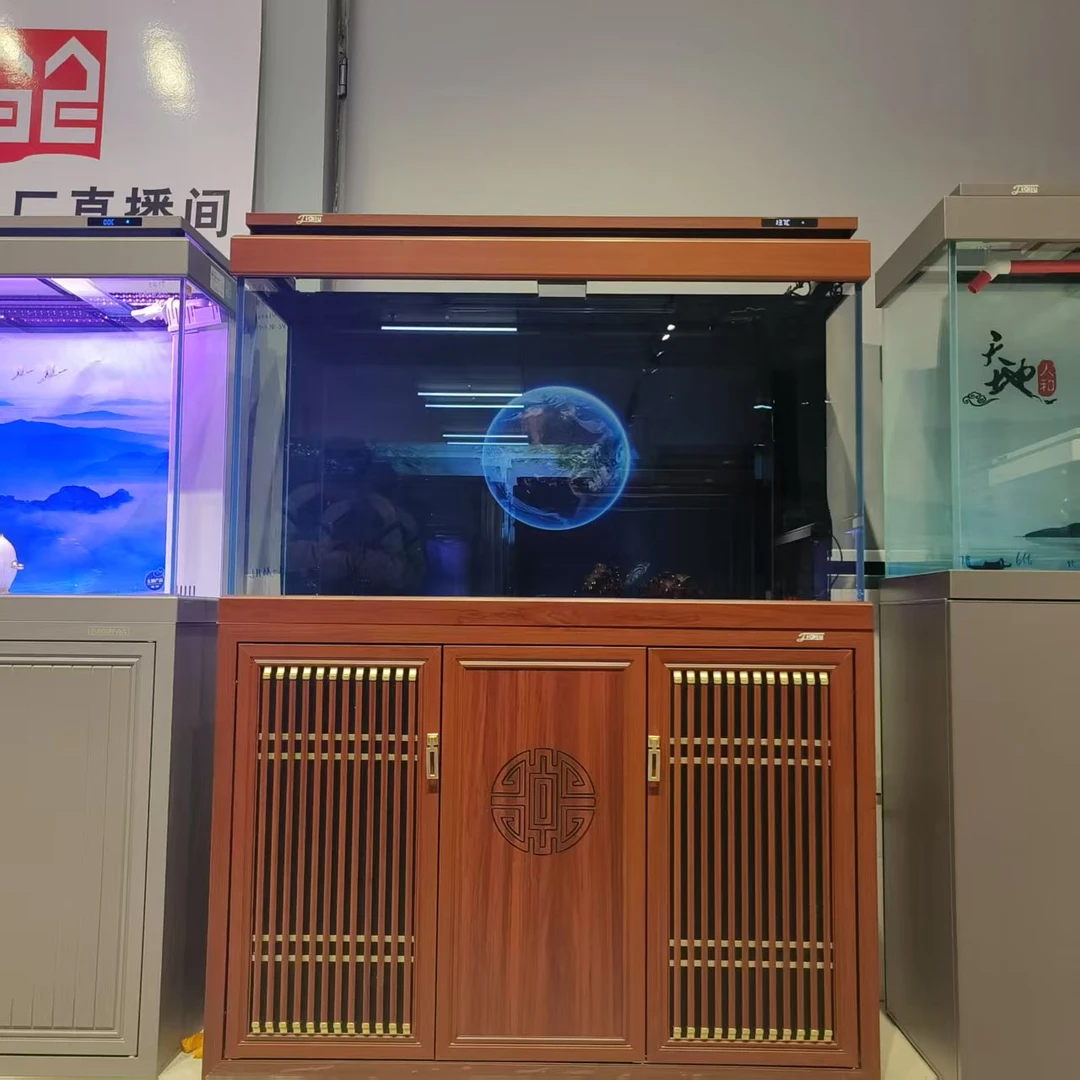 SUNSUN/森森品牌佳璐系列GHM系列中式风鱼缸