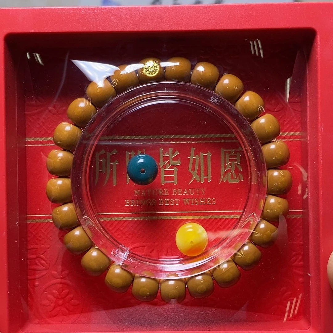 猴头核桃手串18k金标超高配超小老邢尺寸9左右全品24号