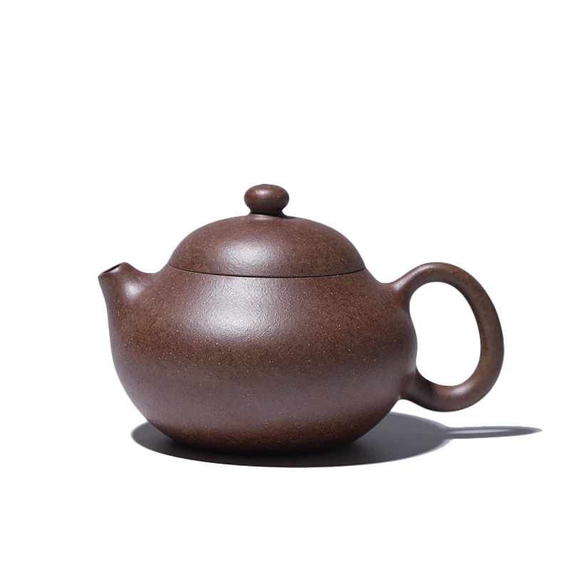 大吉羊柴烧 宜兴紫砂壶茶壶 原矿本山绿泥薄胎文旦160Ml徐雅