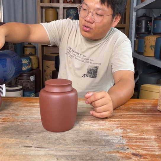 紫砂茶叶罐茶叶罐