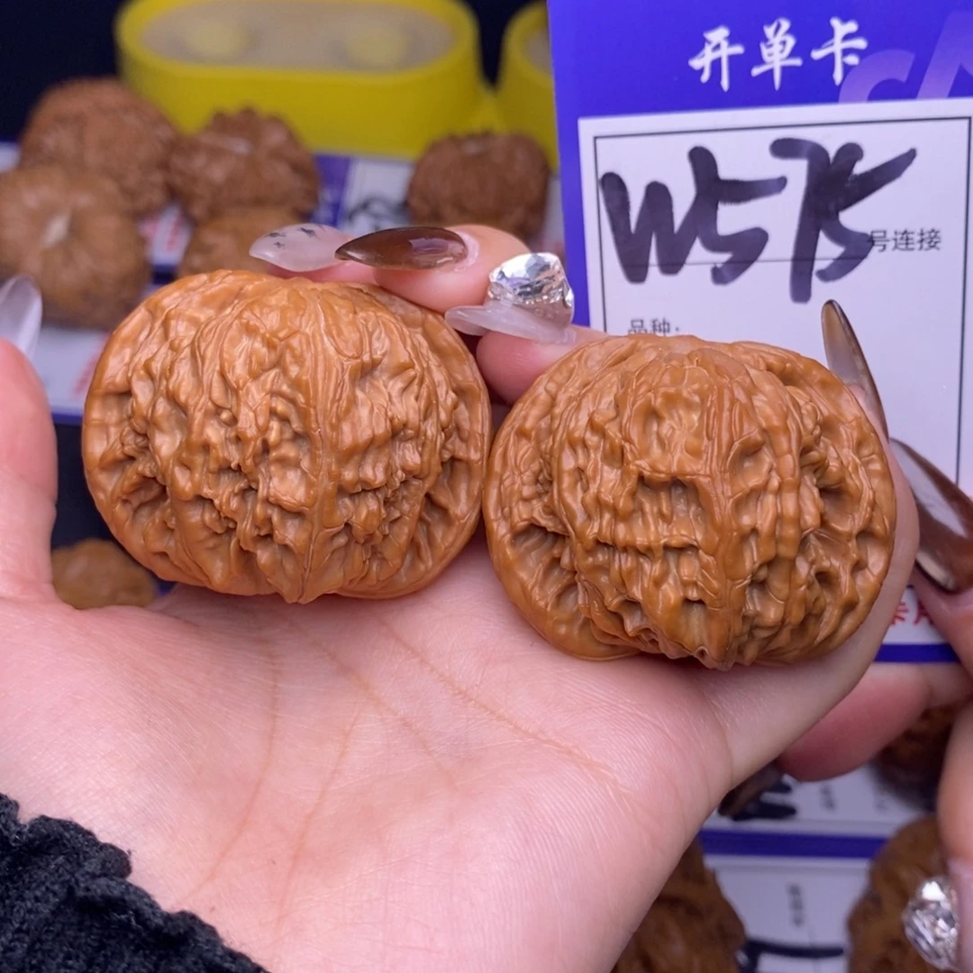 文玩核桃吊坠W575链接 全品磨盘45尺