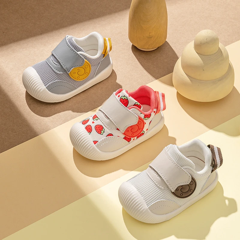 炜俊亿足男宝宝学步鞋春秋款婴儿鞋软底防滑机能鞋女宝宝防滑透气