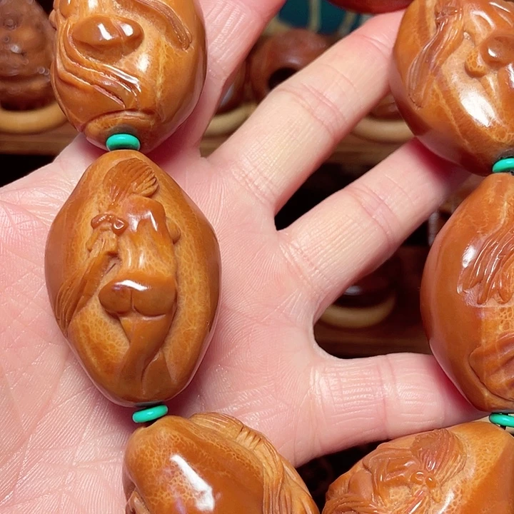 手串/手链橄榄核美女生命手持