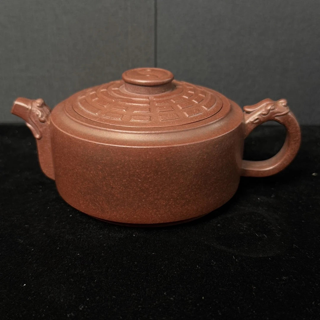宜兴手工紫砂陶 茶壶GS3456-52
