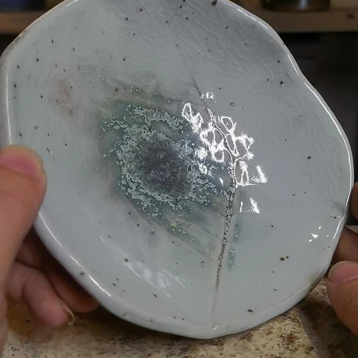 盘手工高温原矿窑变