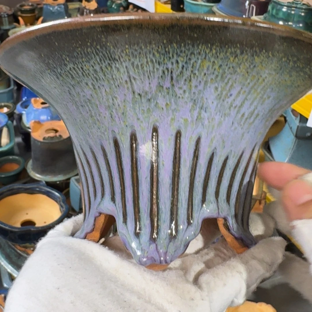 清***修觉象花盆觉象花盆