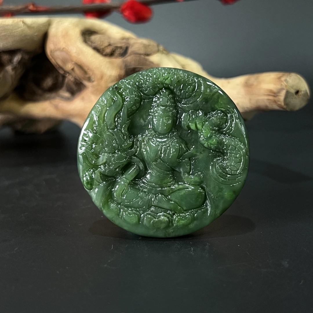 0708GC108和田玉挂件