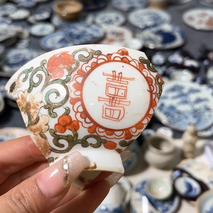 瓷片瓷片茶托喝茶非常不错