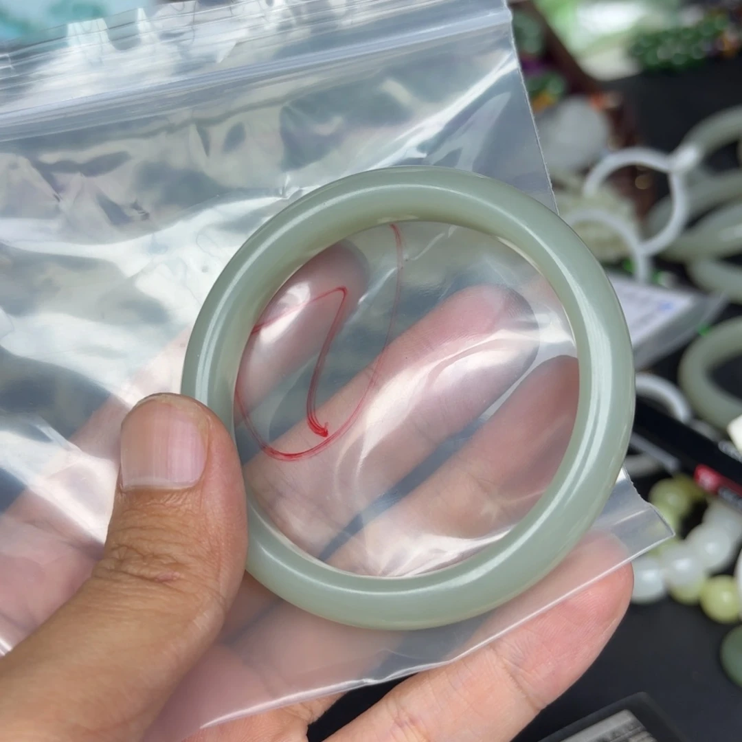 和田玉未镶嵌手链555657且末