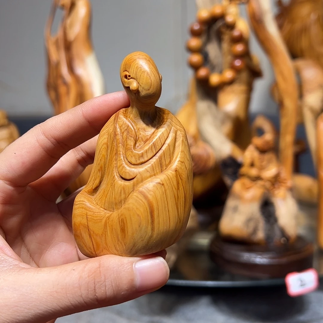 柏木崖柏木手把件摆件