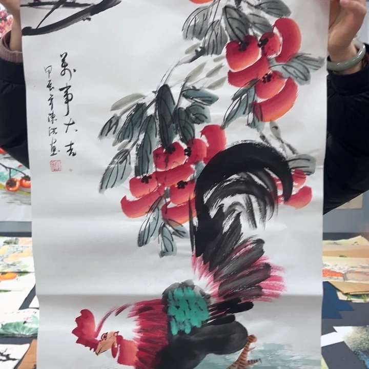 国画我的心好痛啊我的心真的好痛啊好痛啊