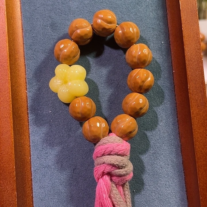 手串猴头核桃钻面花卷卡13小花