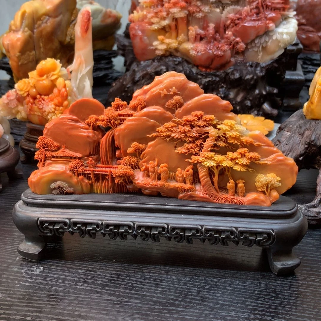 寿山石寿山石摆件