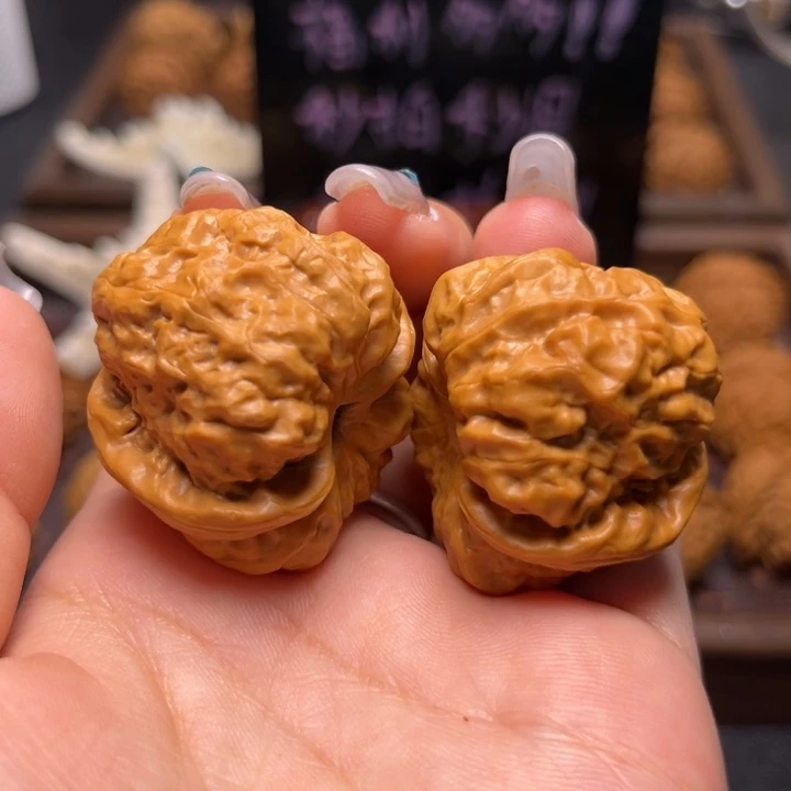 文玩核桃把件38尺蛤蟆头91