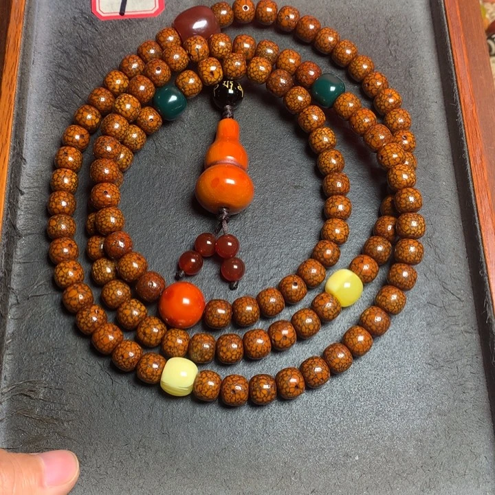 赤***子吊坠星月菩提菩提