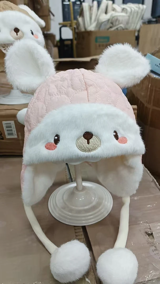 防撞条Y加儿童针织帽