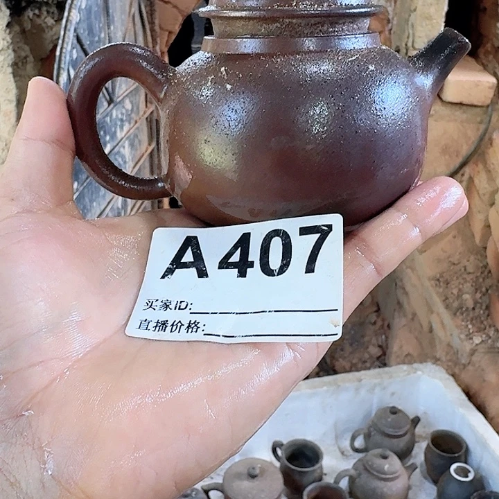 剁***党紫砂茶壶坭兴陶柴烧