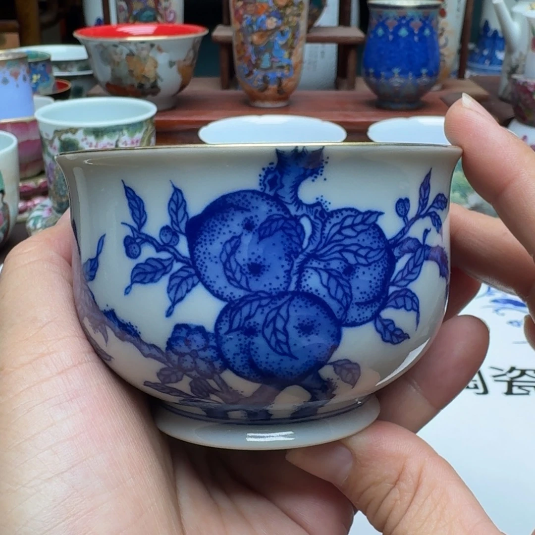 景德镇手工手绘展示