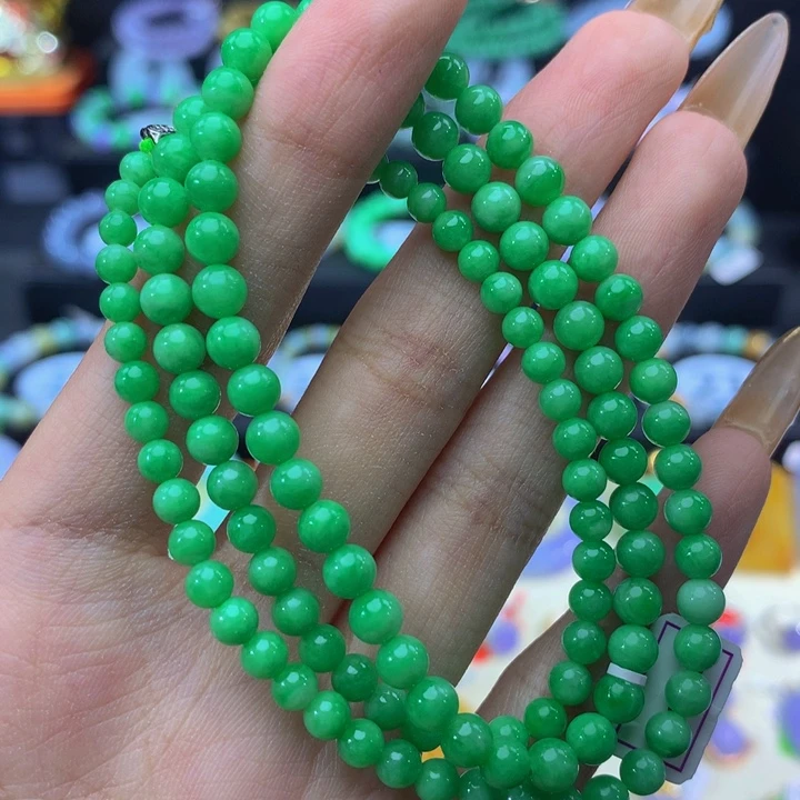 翡翠未镶嵌手链翡翠