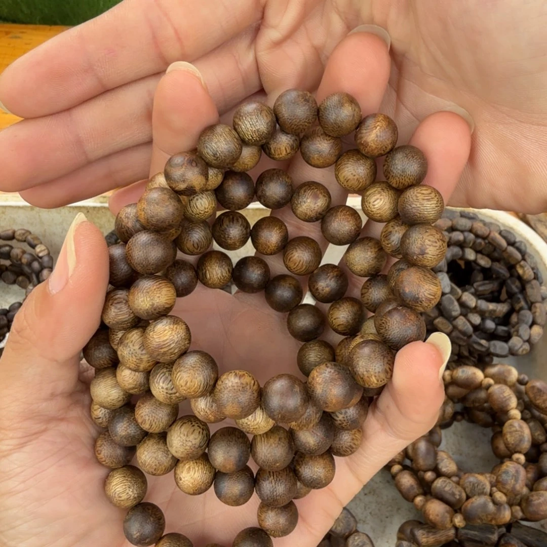 沉香沉香碎屑单圈1.0乌身7克多样性发一